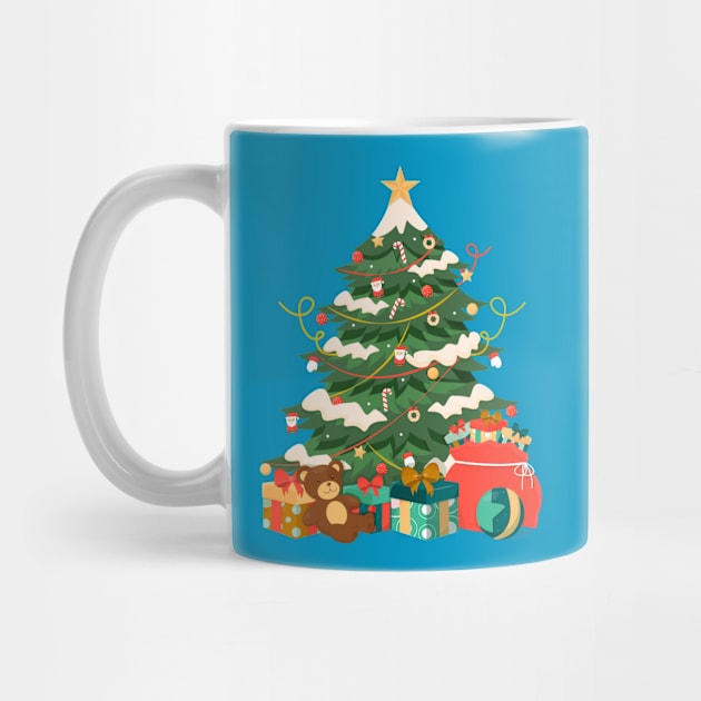 Christmas Tree-Xmas Gifts by MaryMas